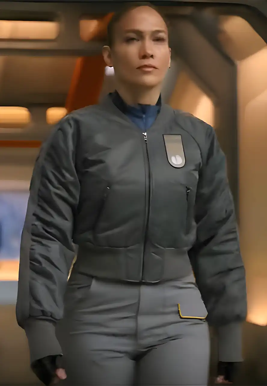 Atlas 2024 Jennifer Lopez Grey Jacket