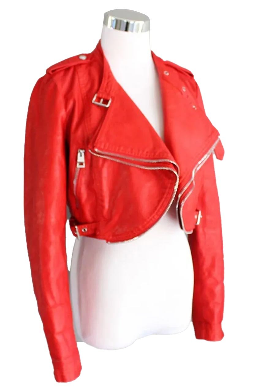 Austin & Ally Laura Marano Cropped Jacket