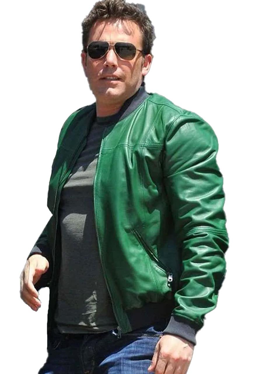 Ben Affleck Green Jacket