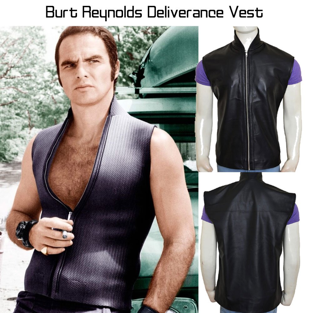 Burt Reynolds Deliverance Lewis Medlock Leather Vest