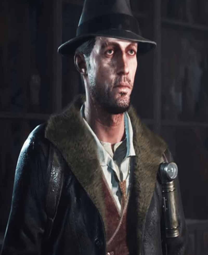 The Sinking City Game Charles W Reed Leather Jacket - Films Jackets