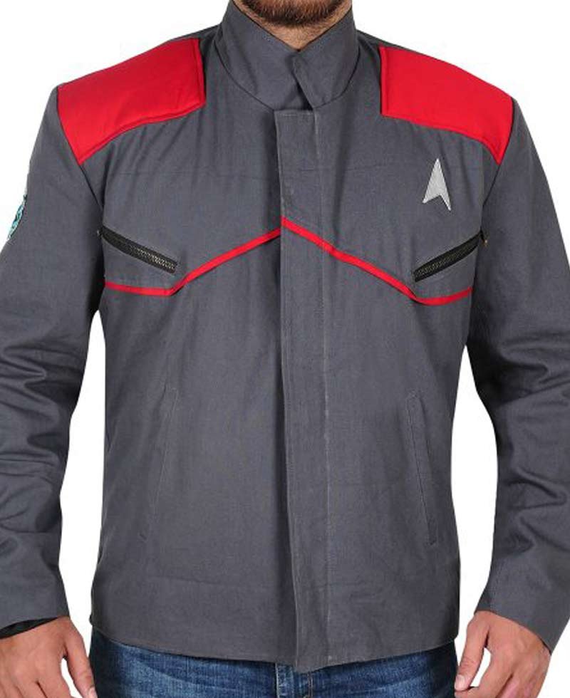 Star Trek Beyond Zachary Quinto Grey Jacket