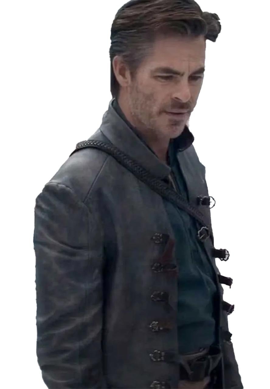 Dungeons & Dragons Honor Among Thieves Chris Pine Leather Jacket