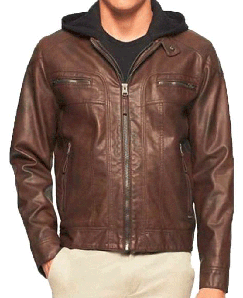 El Camino A Breaking Bad Aaron Paul Brown Leather Jacket