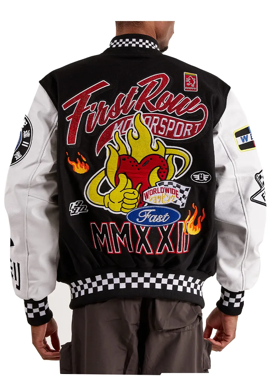 First Row Motorsport Varsity Jacket - Filmsjackets