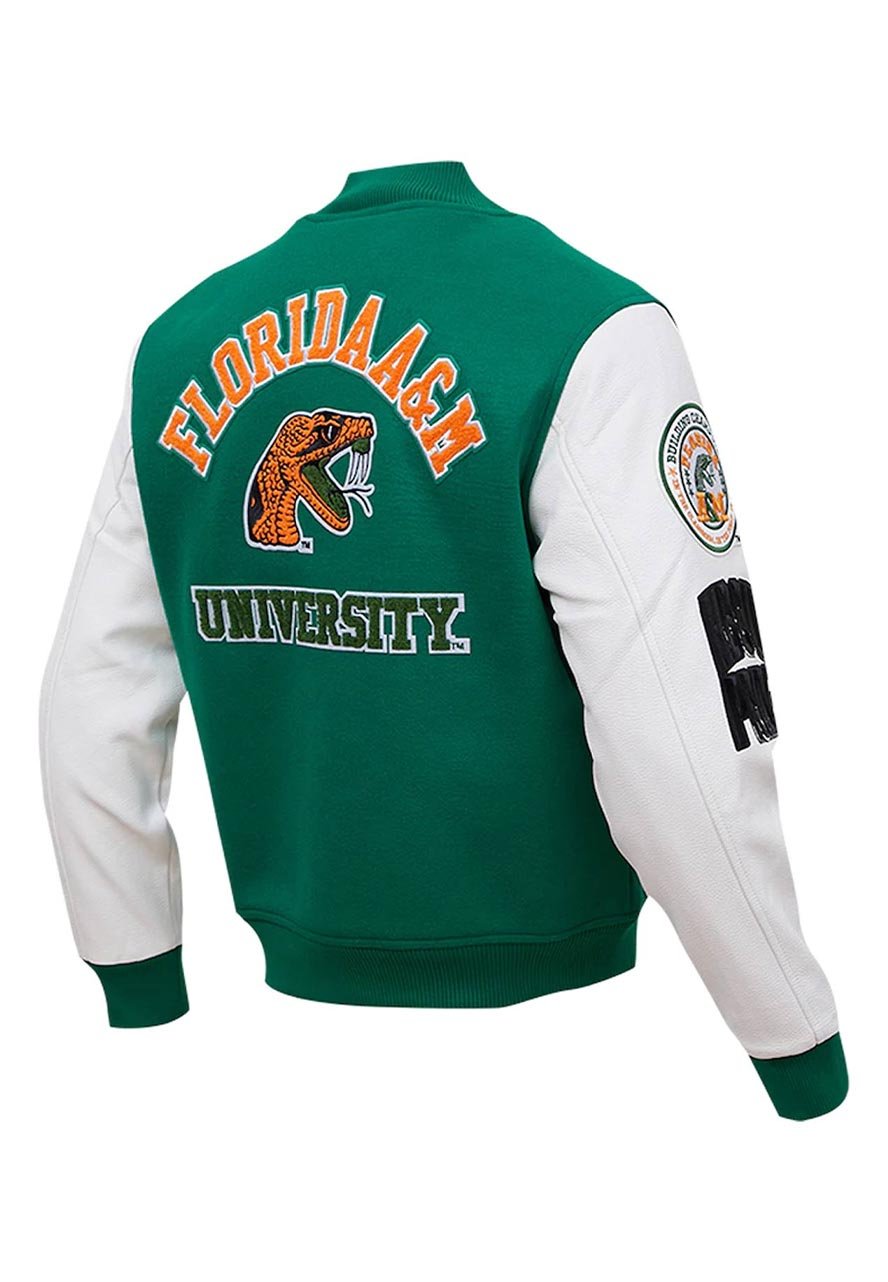 Florida A&M Rattlers Green Varsity Jacket