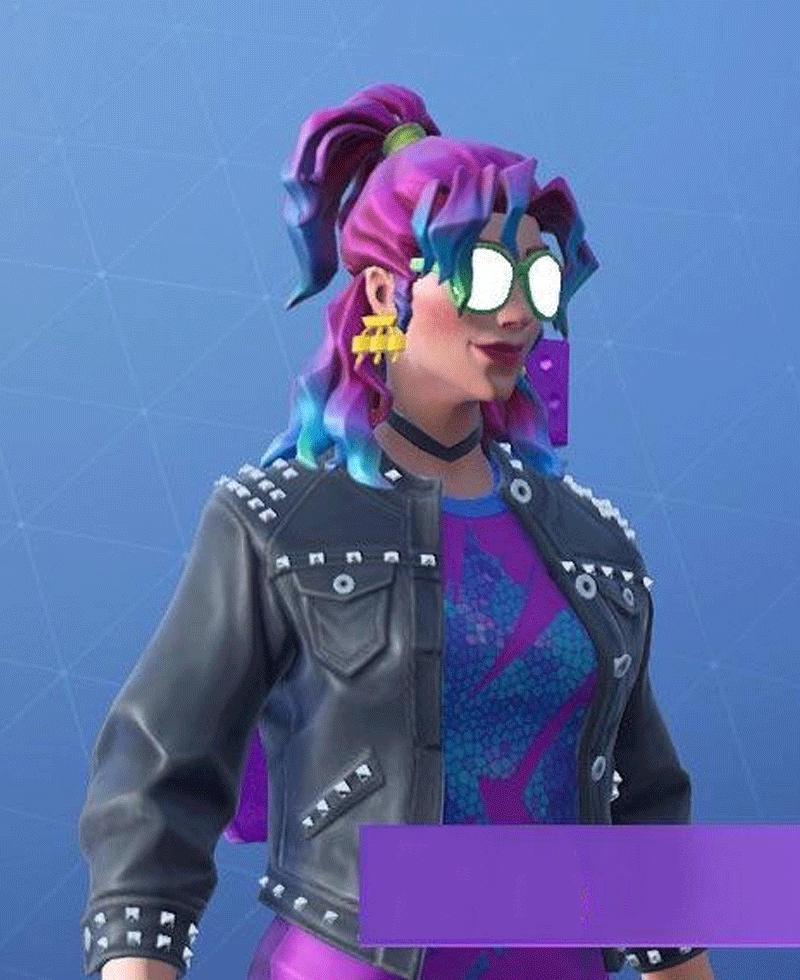 Synth Star Skin Fortnite Leather Jacket