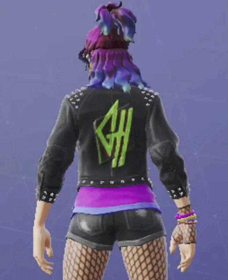 Synth Star Skin Fortnite Leather Jacket