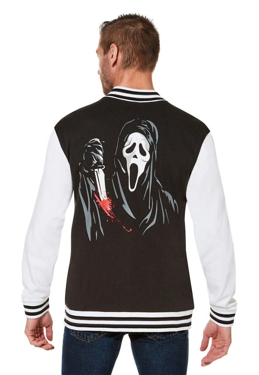 Ghost Face Varsity Jacket