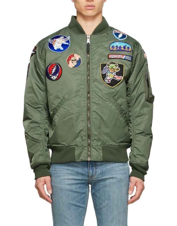 Grateful Dead Bomber Jacket - Films Jackets