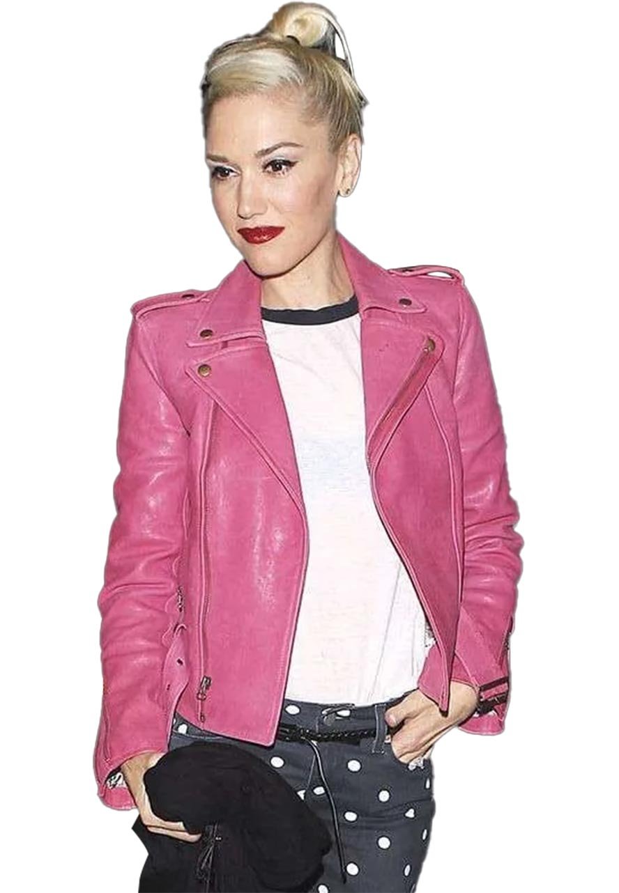Gwen Stefani Pink Jacket