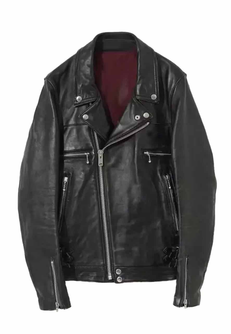 Hellfire Club Biker Leather Jacket