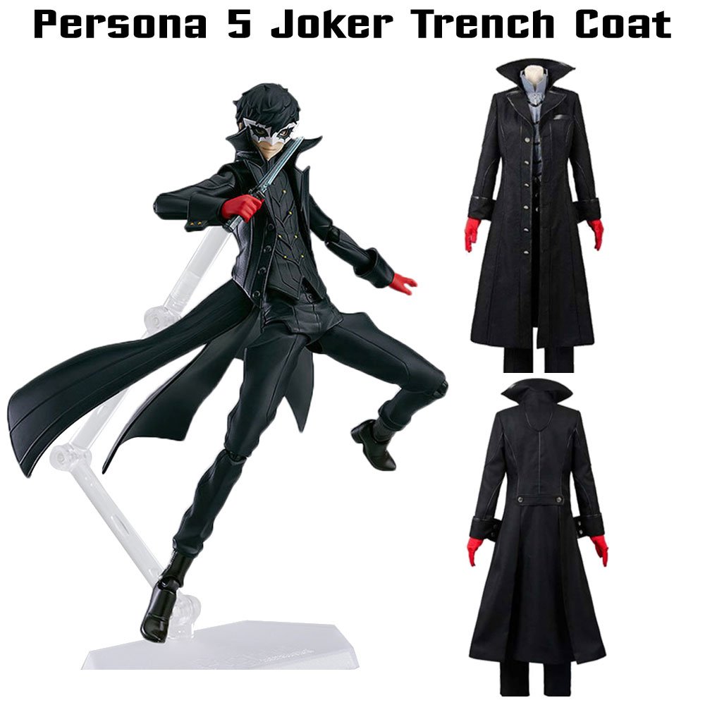 Joker Persona 5 Trench Coat - Films Jackets