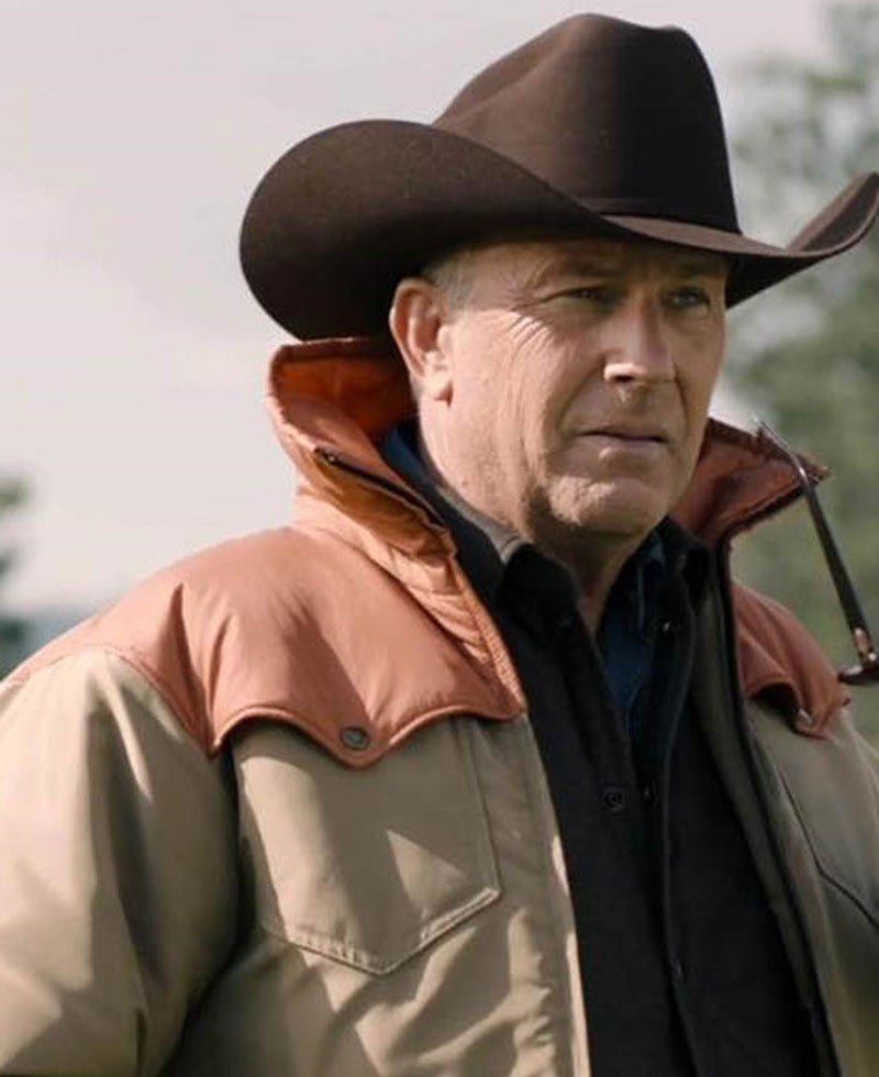 Kevin Costner Yellowstone TV Series John Dutton Jacket - Films Jackets