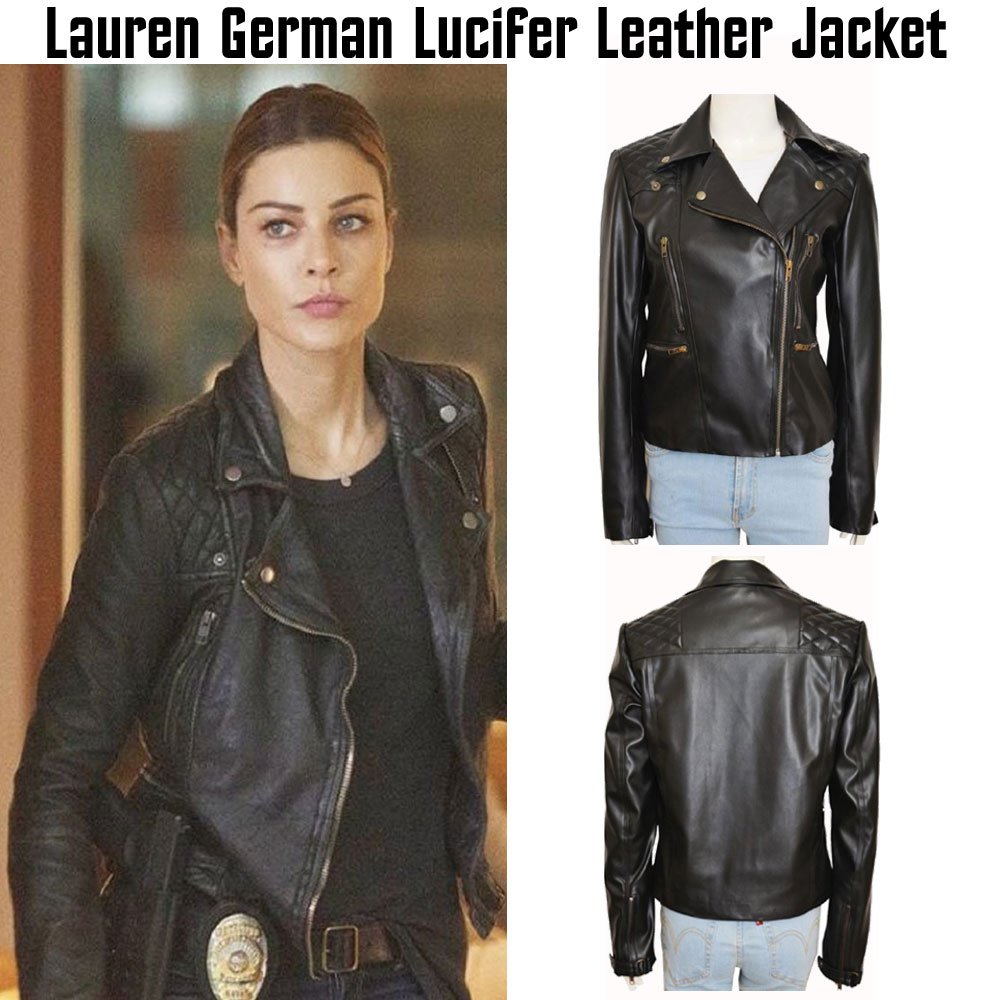 Lauren German Lucifer TV Series Chloe Decker Jacket - Films Jackets