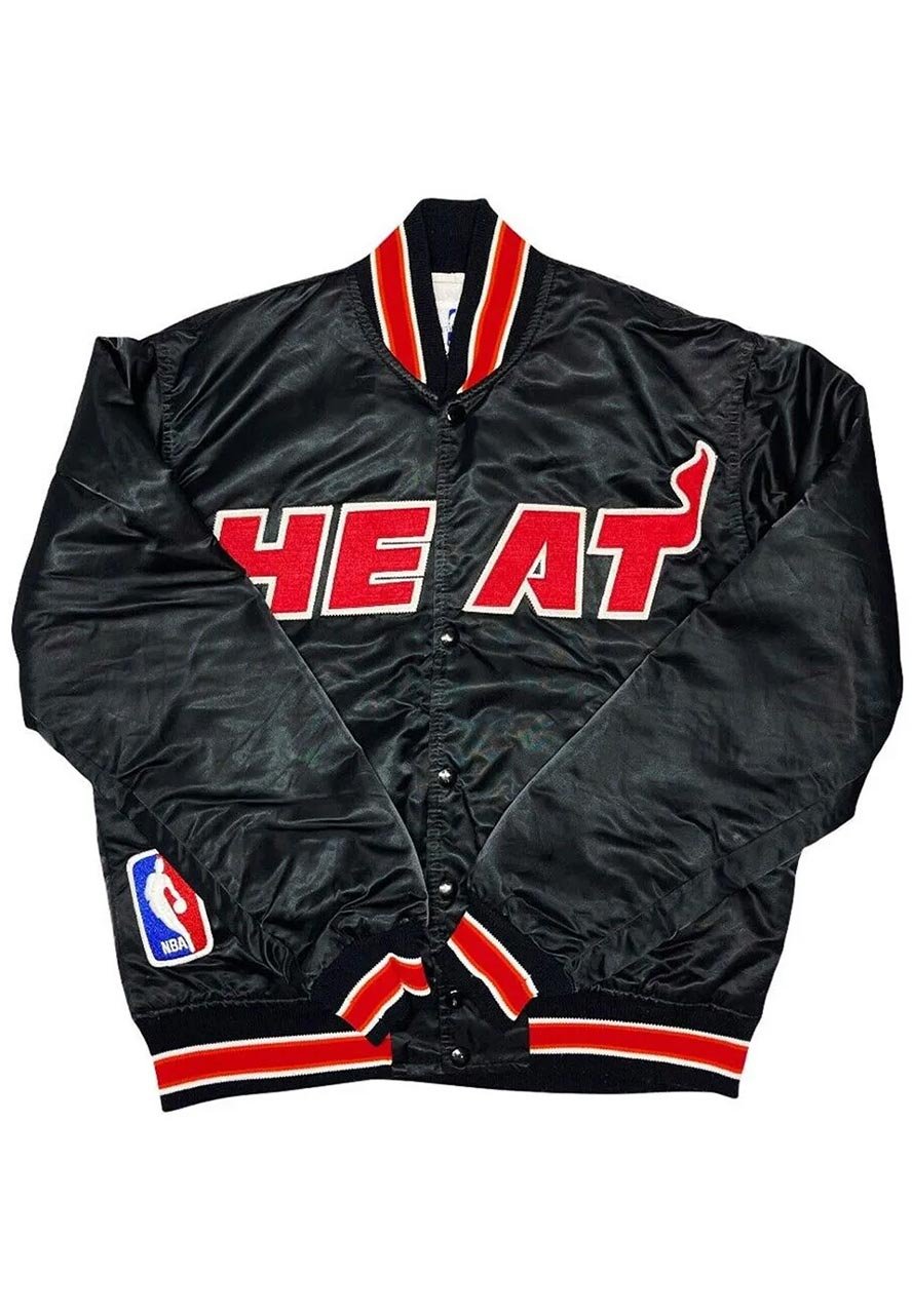 Miami Heat Satin Jacket - Films Jackets