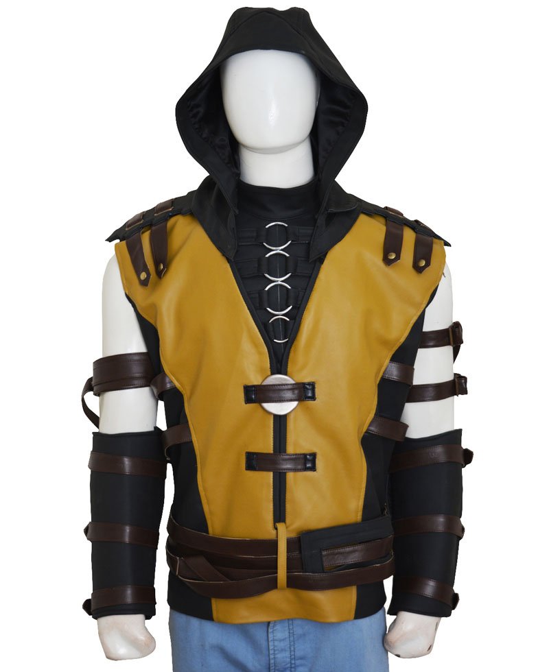 mortal kombat scorpion hoodie