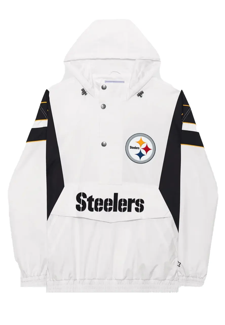 Pittsburgh Steelers Home Team White Jacket