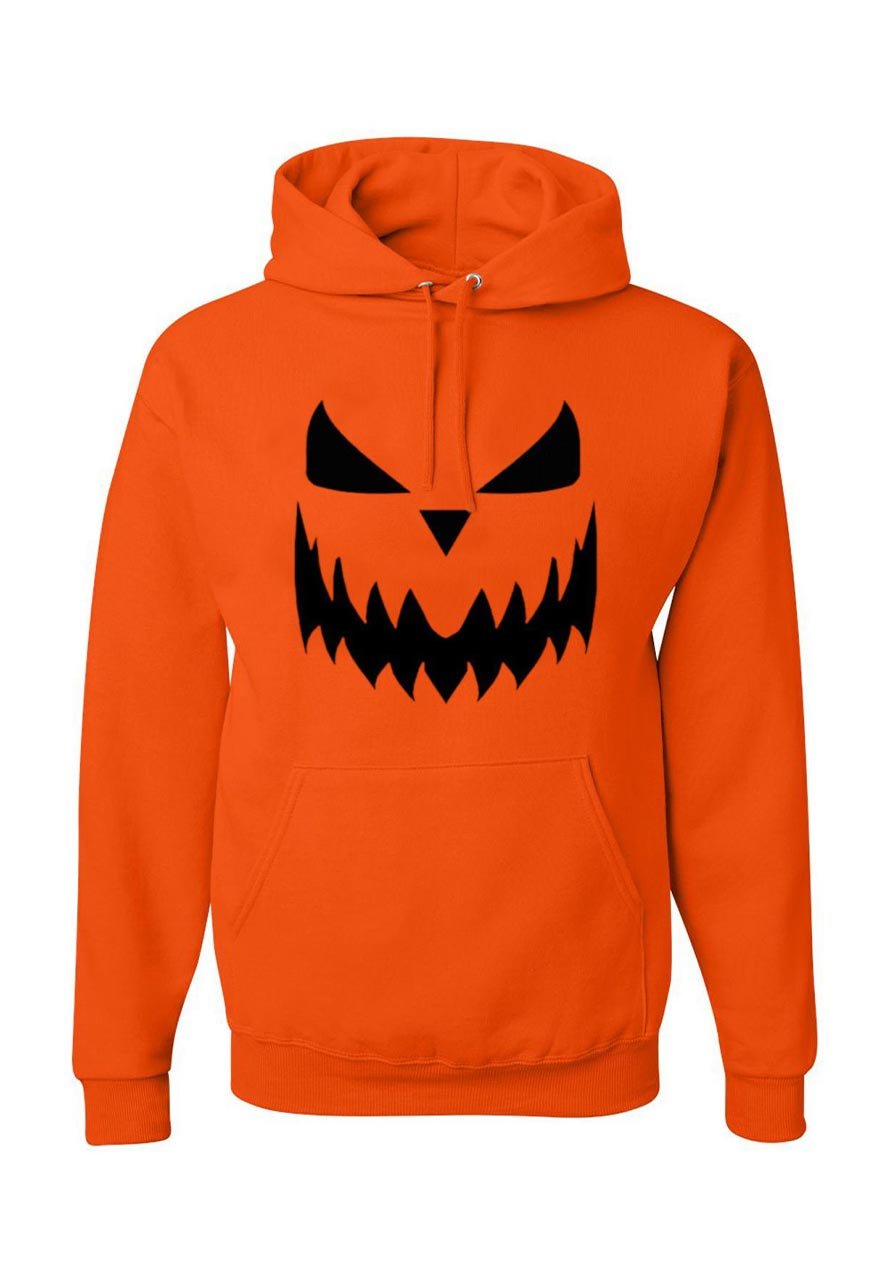 Pumpkin Halloween Face Hoodie