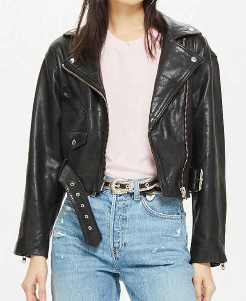 Riverdale Alice Cooper Biker Leather Jacket