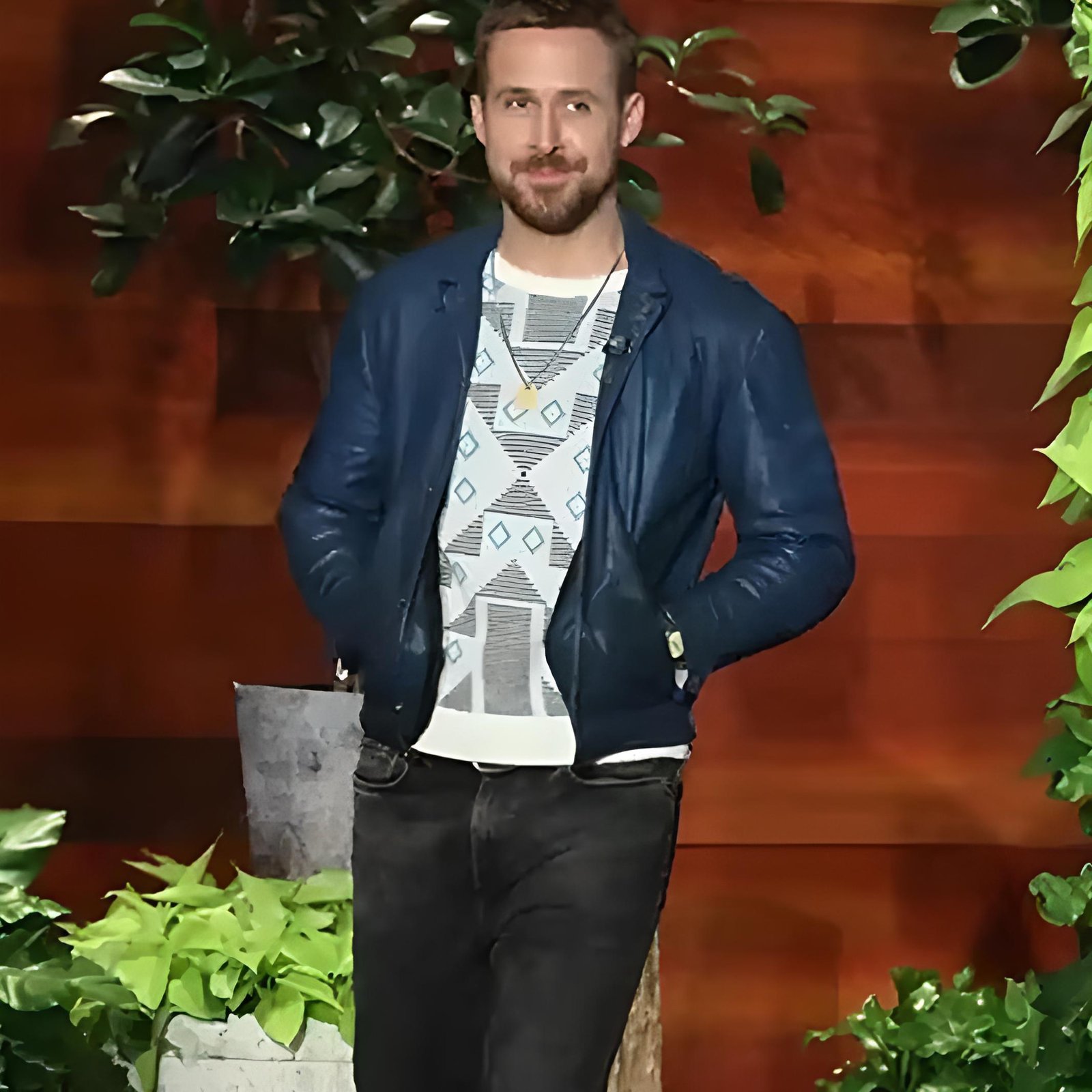Ryan Gosling Leather Jacket