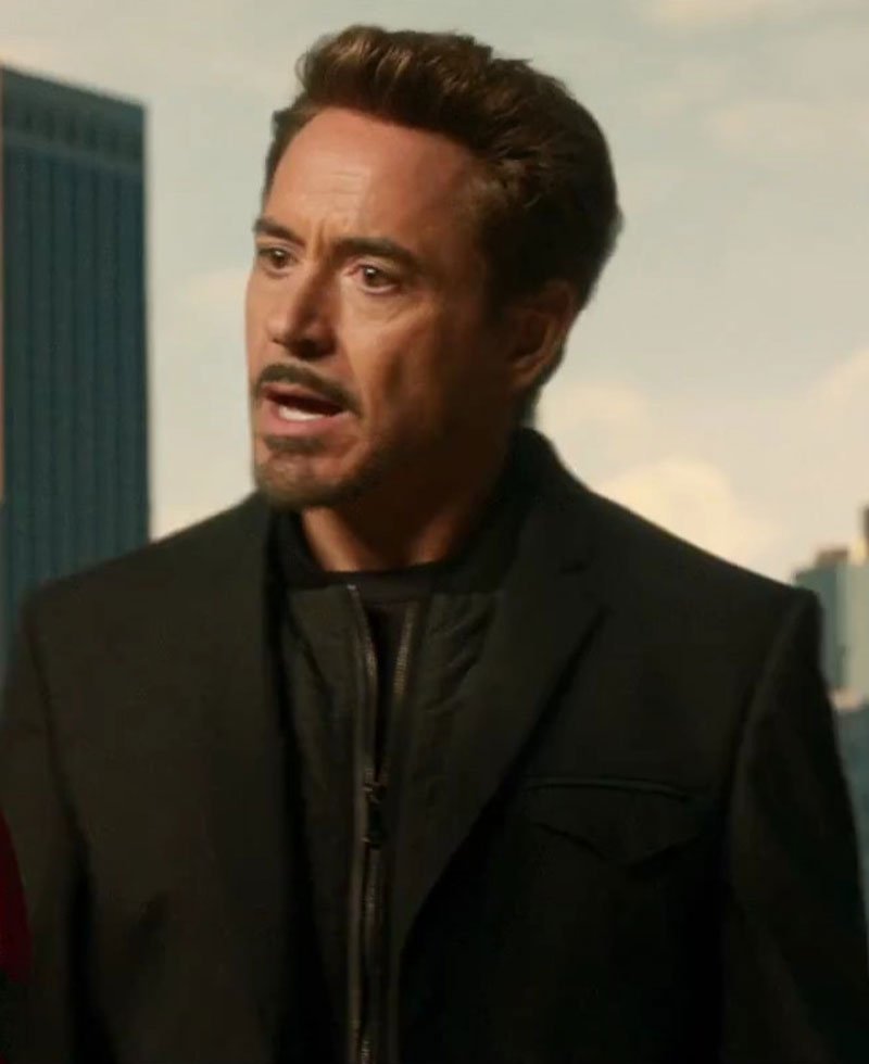 Spider Man Homecoming Robert Downey Jr. Jacket