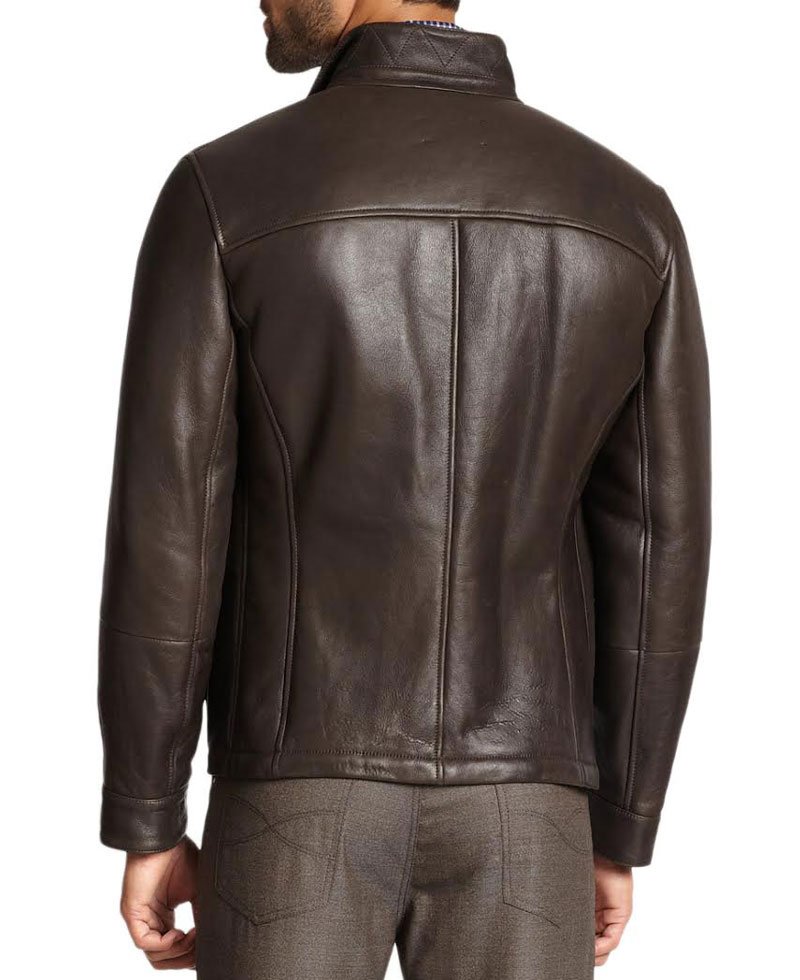 Taylor Lautner Abduction Leather Jacket - Brown Nathan Harper Jacket ...