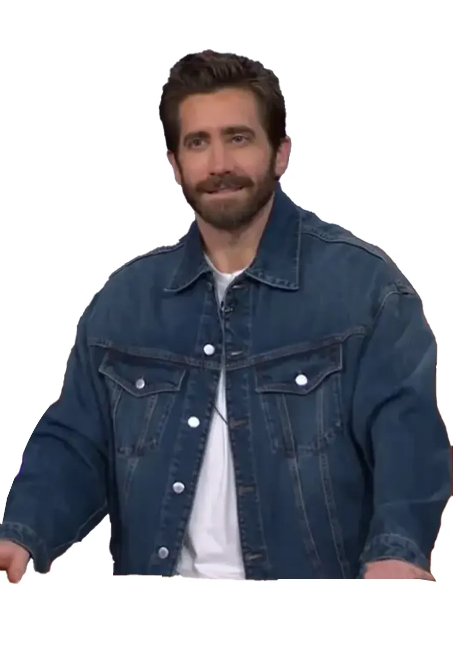 The Kelly Clarkson Show Jake Gyllenhaal Denim Jacket