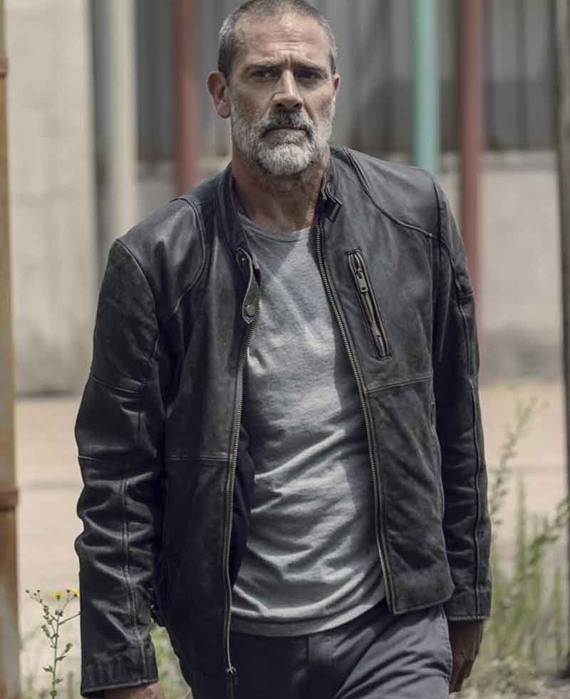 Walking Dead Season 9 Negan Leather Jacket
