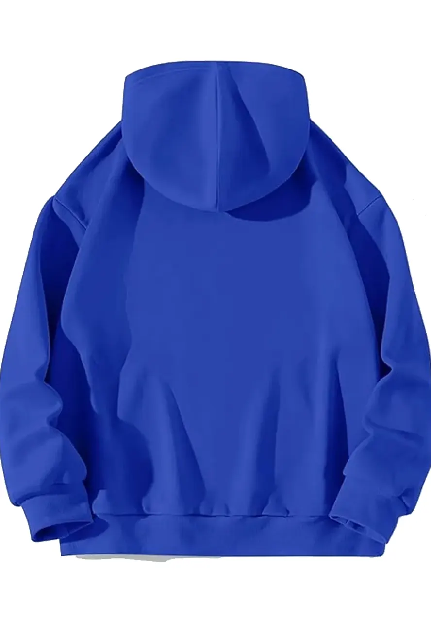 Y2K kozy Blue hoodie - Filmsjackets